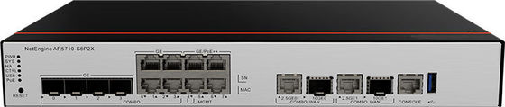 Enrutador empresarial de la serie NetEngine AR6140-9G-2AC reacondicionado con soporte para 1 tarjeta SIM