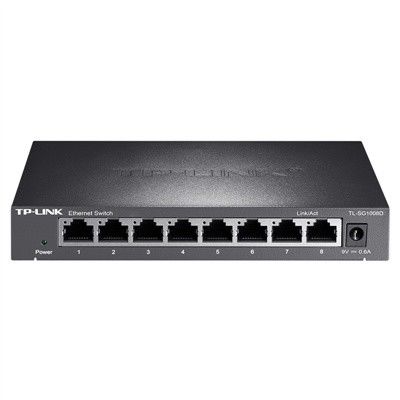 Switch de red de 5 puertos TL-SG1008D Gigabit Plug and Play con velocidad de reenvío de paquetes de 11,9M