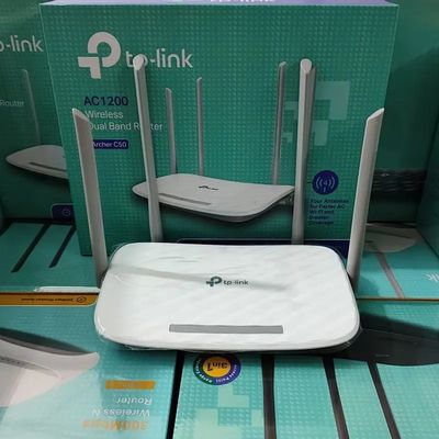 TP-Link Archer C50 Dual Band 1200Mbps enrutador WiFi con antenas de 4 * 5dBi