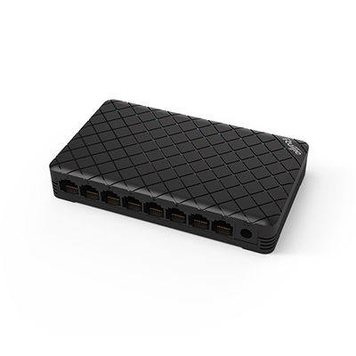 8 puertos 100M Gigabit Switch de red no administrado Estado de molde privado
