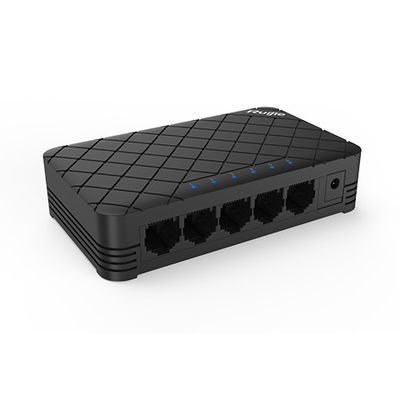 8 puertos 100M Gigabit Switch de red no administrado Estado de molde privado
