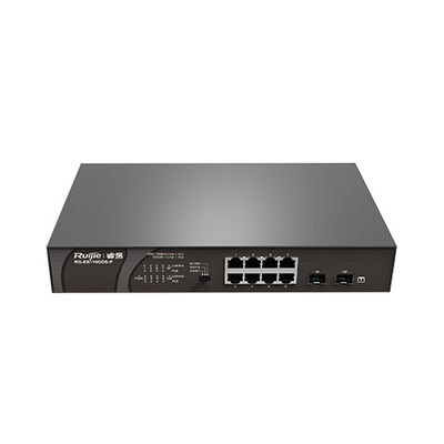 Fuente de alimentación de 110 W con 8 puertos RG-ES110GD-P V2 RG-ES110GDS-P Gigabit POE Switch de acceso a la red