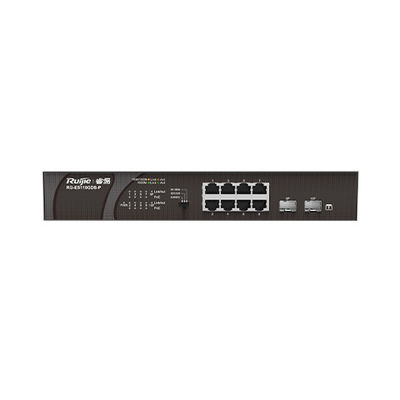 Fuente de alimentación de 110 W con 8 puertos RG-ES110GD-P V2 RG-ES110GDS-P Gigabit POE Switch de acceso a la red
