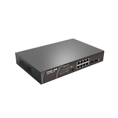 Fuente de alimentación de 110 W con 8 puertos RG-ES110GD-P V2 RG-ES110GDS-P Gigabit POE Switch de acceso a la red