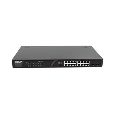 Interruptor de red de acceso POE de 16 puertos 100G Plug-and-Play RG-ES118-P con molde privado