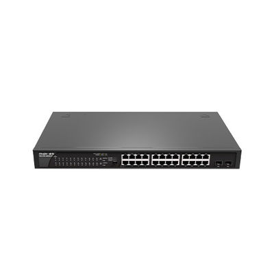 RG-ES126GS-LP24 100G Switch de red de acceso POE Plug and Play con 2 puertos aguas arriba