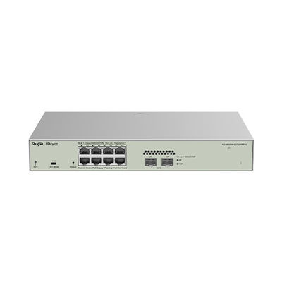 Ruijie Reyee RG-NBS3100-8GT2SFP-P Interruptor de acceso de 8 puertos Gigabit para la gestión de la red
