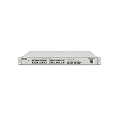 24 puertos 10/100/1000Mbps Layer 2 Managed Switch con 4 puertos ascendentes y ERPS