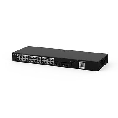 Ruijie Reyee 24 puertos Gigabit Switch de acceso con Gigabit Uplink y molde privado